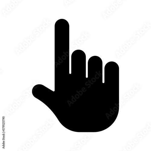 Hand icon. sign for mobile concept and web design. vector illustration