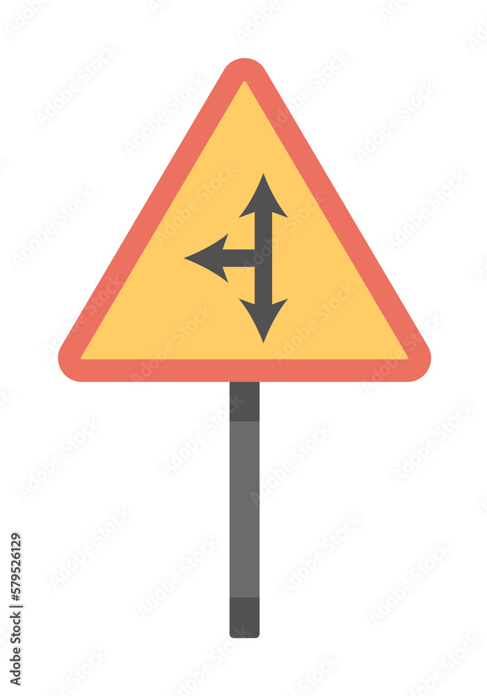 Direction sign colored icon illustration design art Direction sign colored icon illustration design art