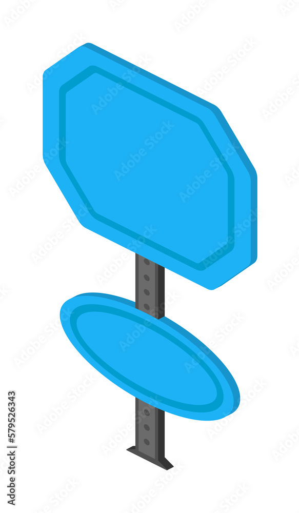Display information isometric icon Display information isometric icon