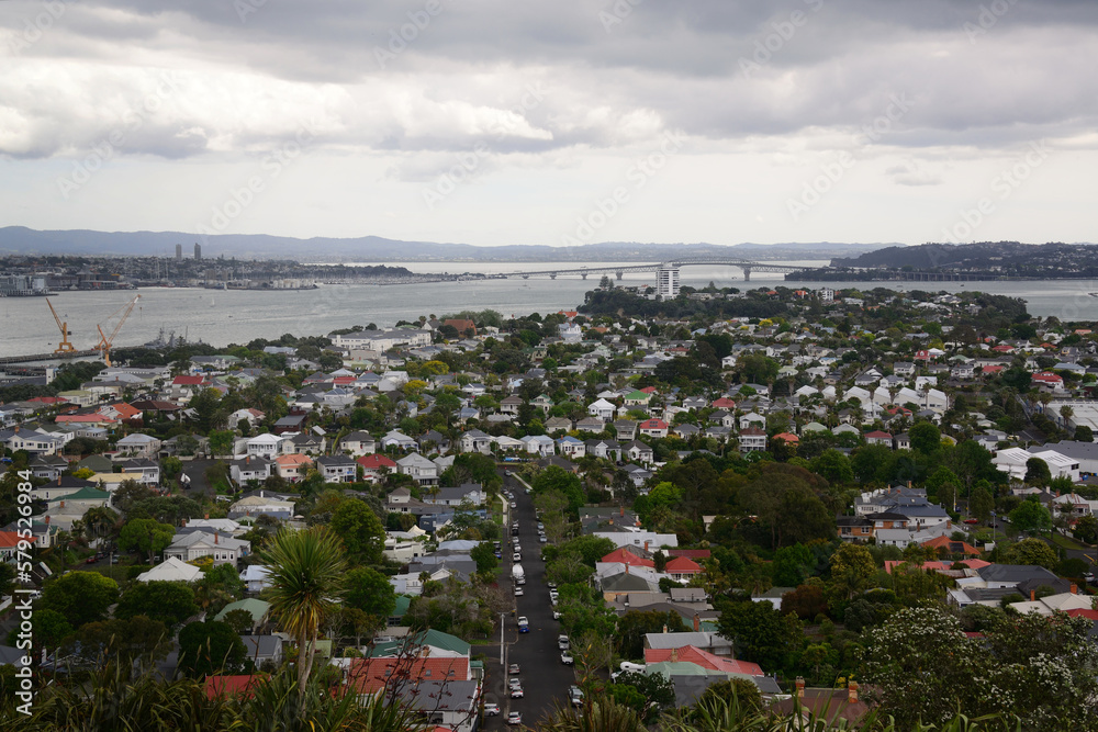 The suburb of Devenport, Auckland, New Zealand