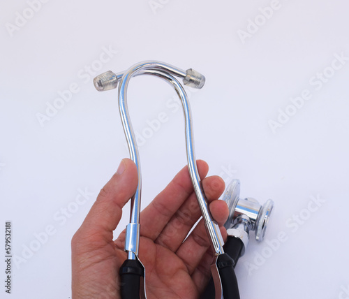 stethoscope isolated on white background