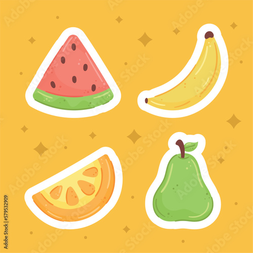 fresh fruits healthy food
