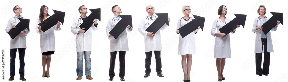 group of successful business people with black arrow group of successful business people with black arrow