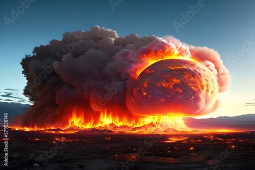 Nuclear explosion.  Generative AI.