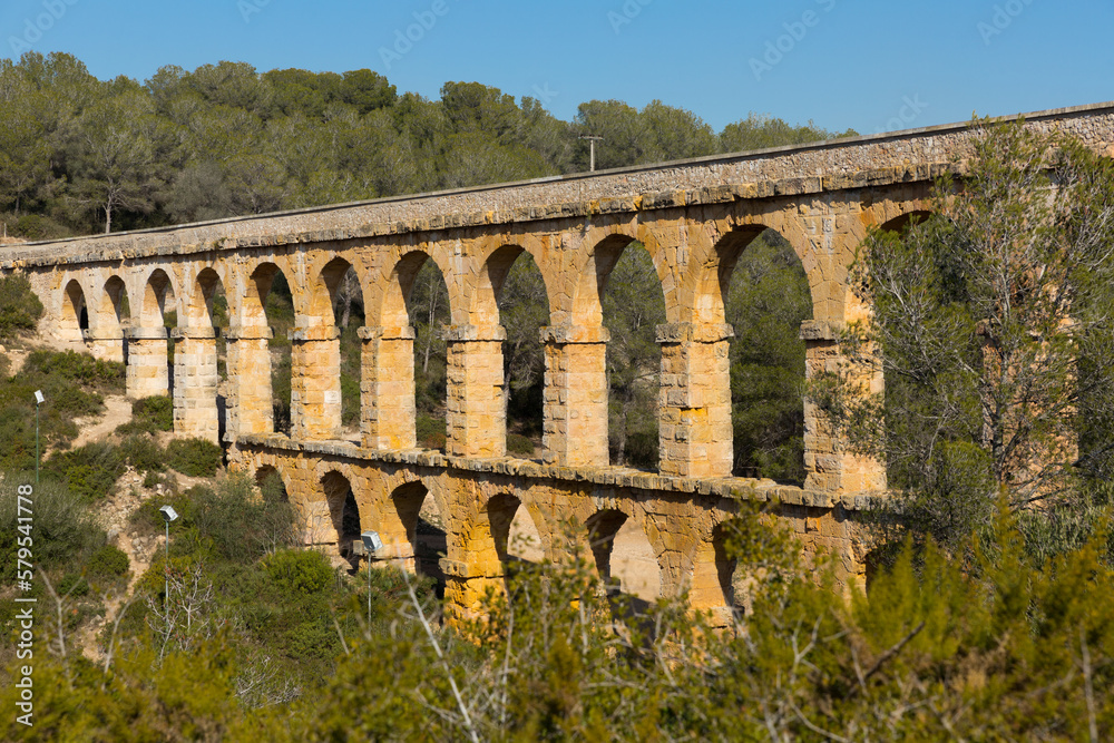 Picture of Puente del Diablo in Tarragona, Catalonia, Spain