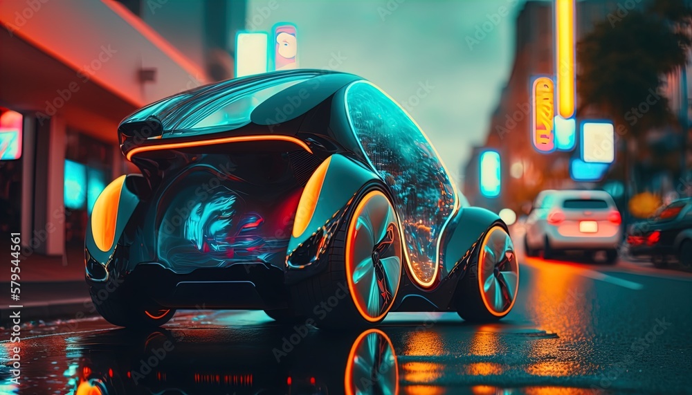 Autonomous driving in the Future of urban car mobility, AI car ...