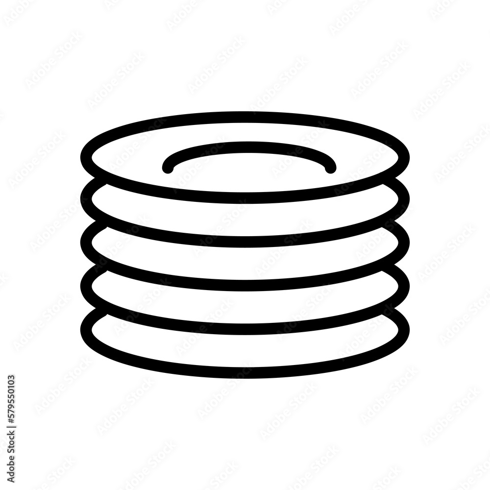 Restaurant icon, Plate of food icon vector flat illustration..eps Restaurant icon, Plate of food icon vector flat illustration..eps