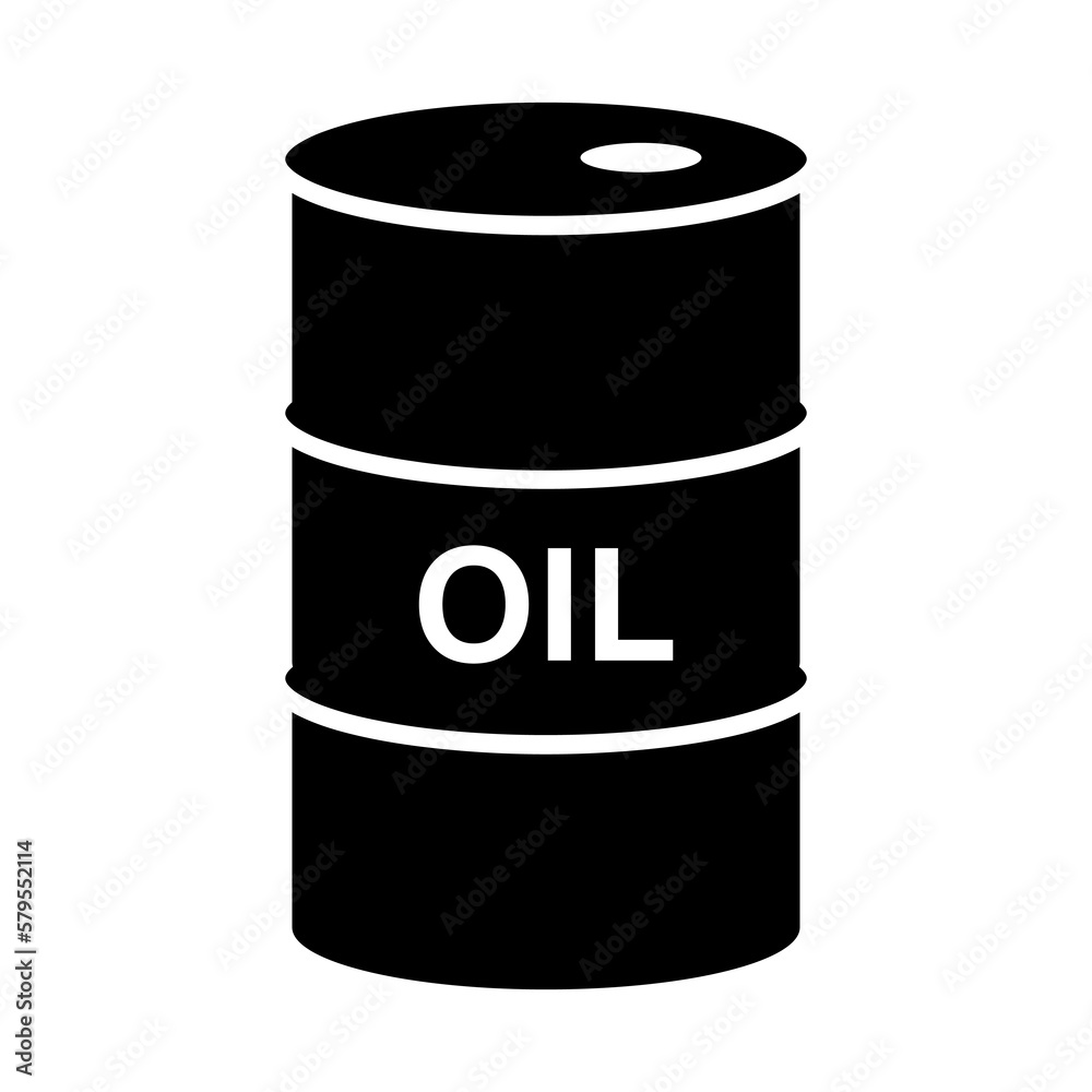 Oil barrel vector icon flat illustration on white background..eps Oil barrel vector icon flat illustration on white background..eps