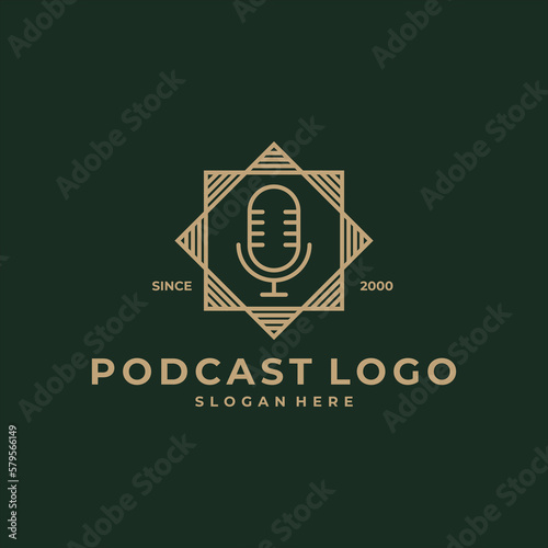 podcast logo design