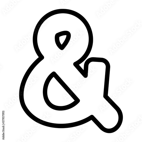ampersand icon