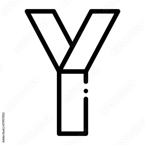 letter y icon