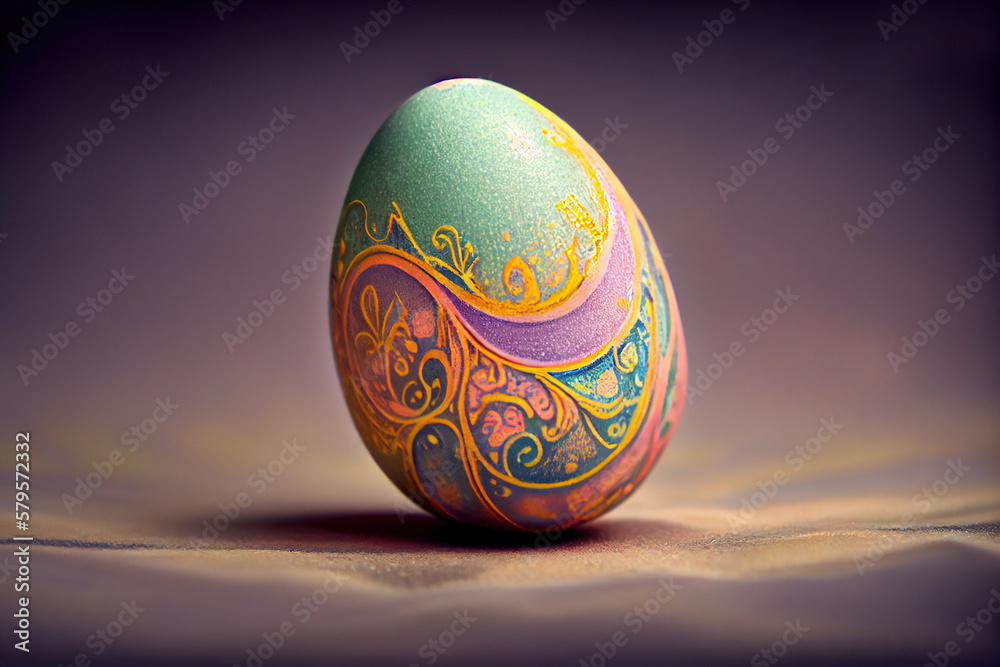 Abstract Pastel Easter Egg (1) Abstract Pastel Easter Egg (1)