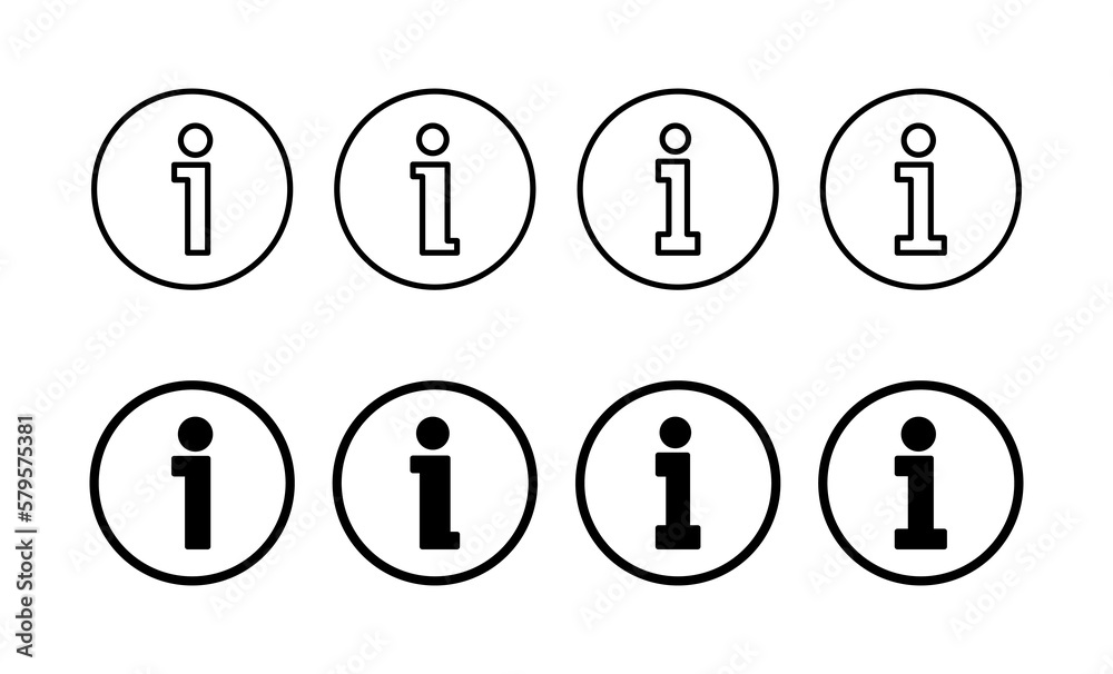 Information sign icon vector for web and mobile app. about us sign and symbol. question mark icon Information sign icon vector for web and mobile app. about us sign and symbol. question mark icon