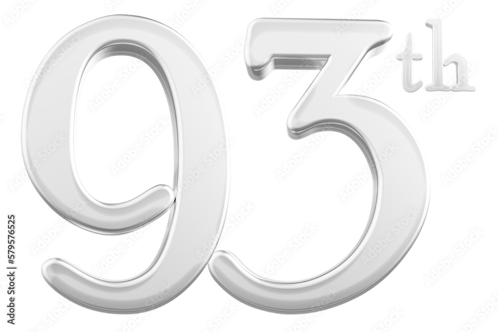 93 rd anniversary - white number anniversary 93 rd anniversary - white number anniversary