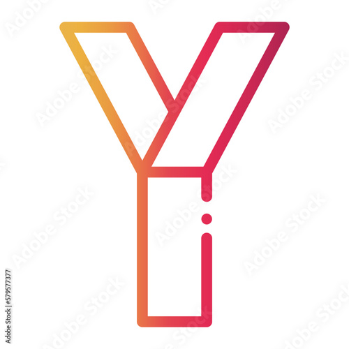 letter y icon