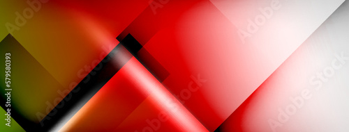 Light and shadow squares and lines abstract background
