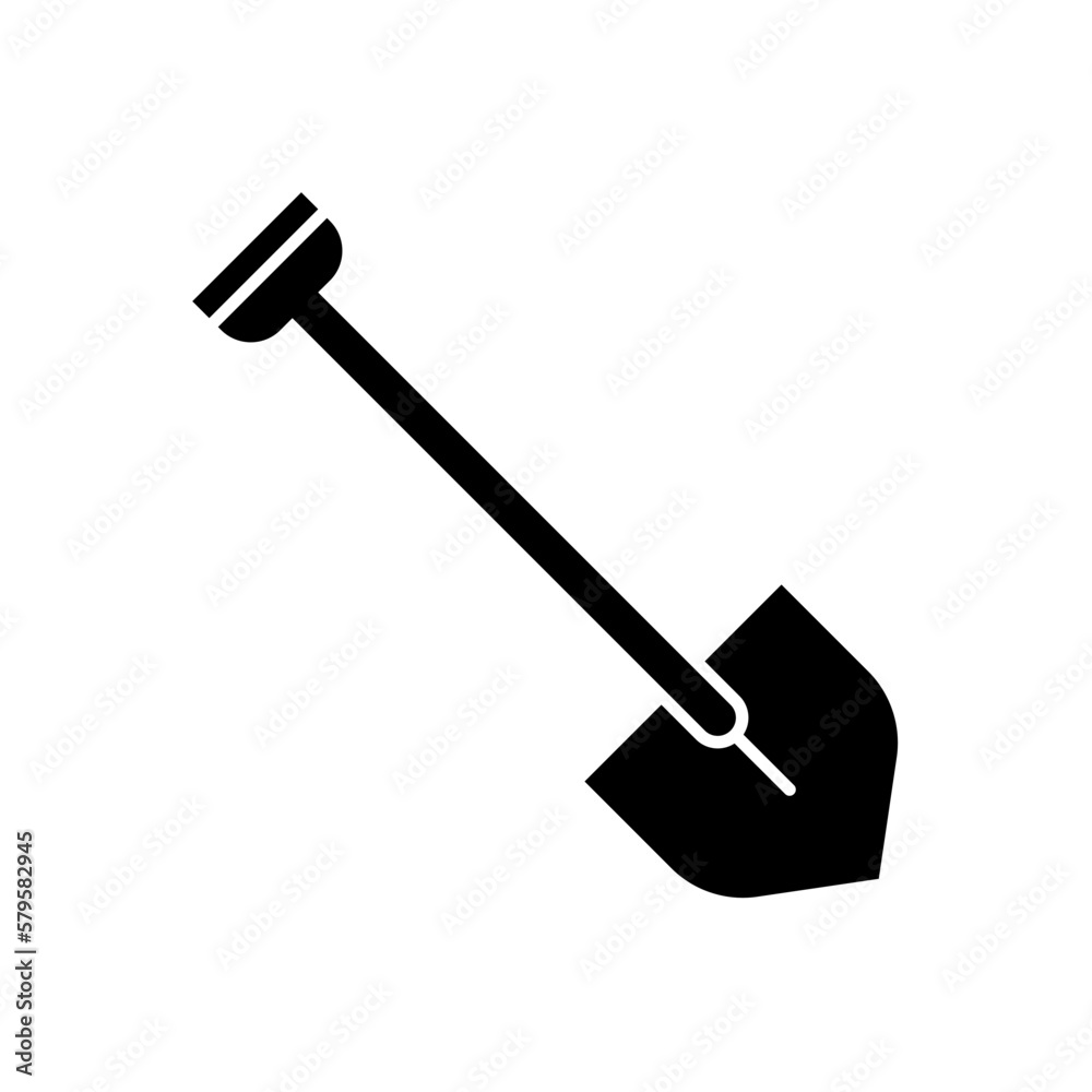 Shovel icon vector design templates Shovel icon vector design templates
