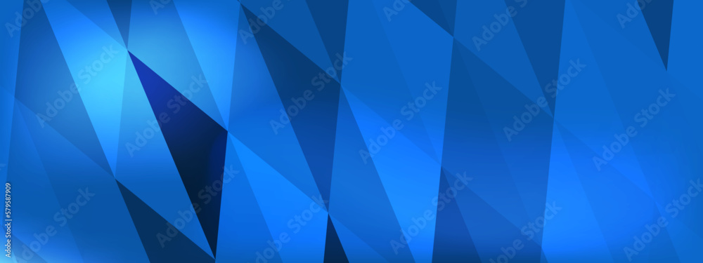 Obraz premium Abstract blue background geometric pattern design