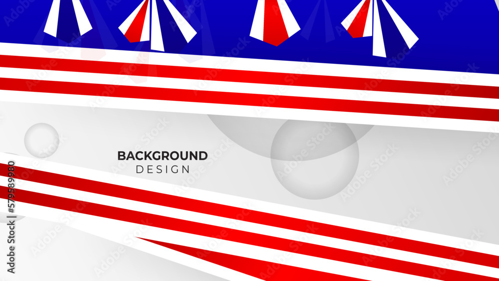 United Kingdom Style Background Vector