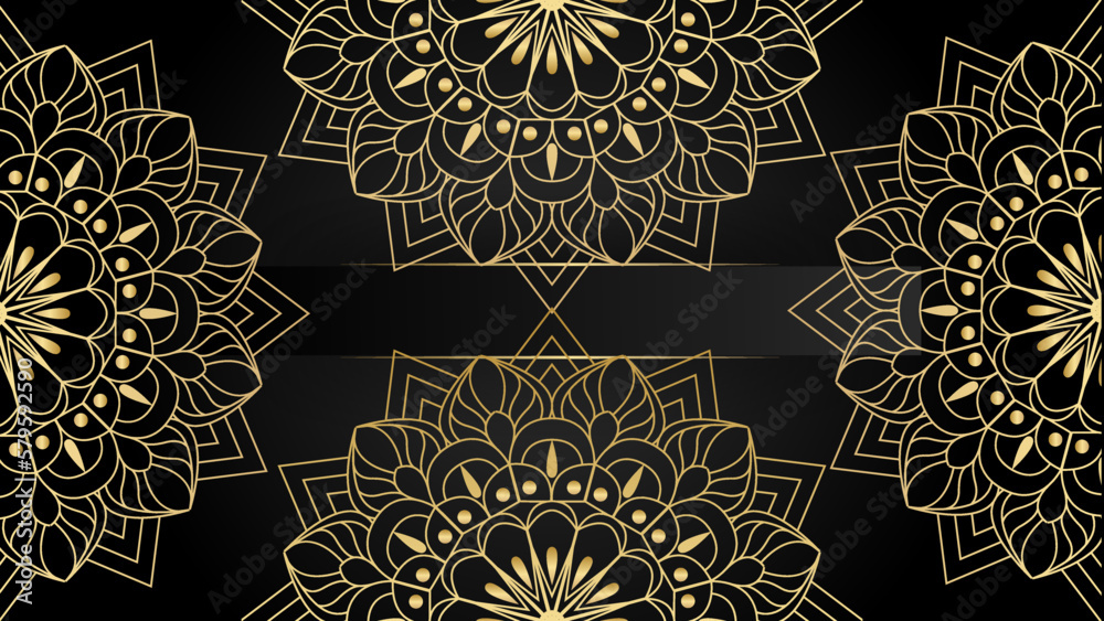 Mandala background vector Mandala background vector