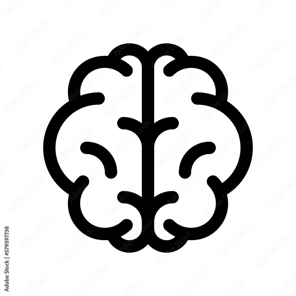 Editable brain vector icon. Part of a big icon set family. Perfect for web and app interfaces, presentations, infographics, etc Editable brain vector icon. Part of a big icon set family. Perfect for web and app interfaces, presentations, infographics, etc