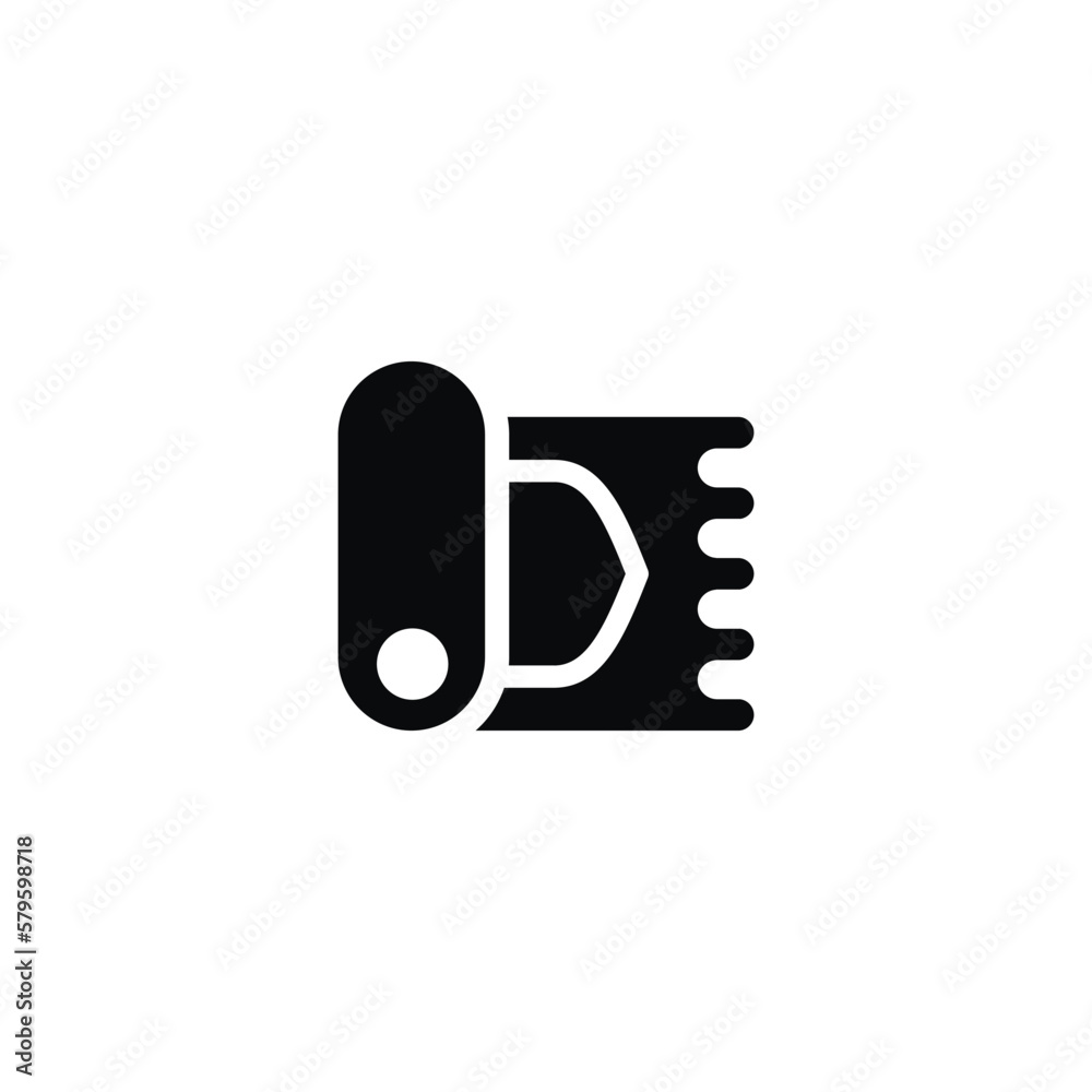 Muslim prayer mat icon isolated on white background Muslim prayer mat icon isolated on white background