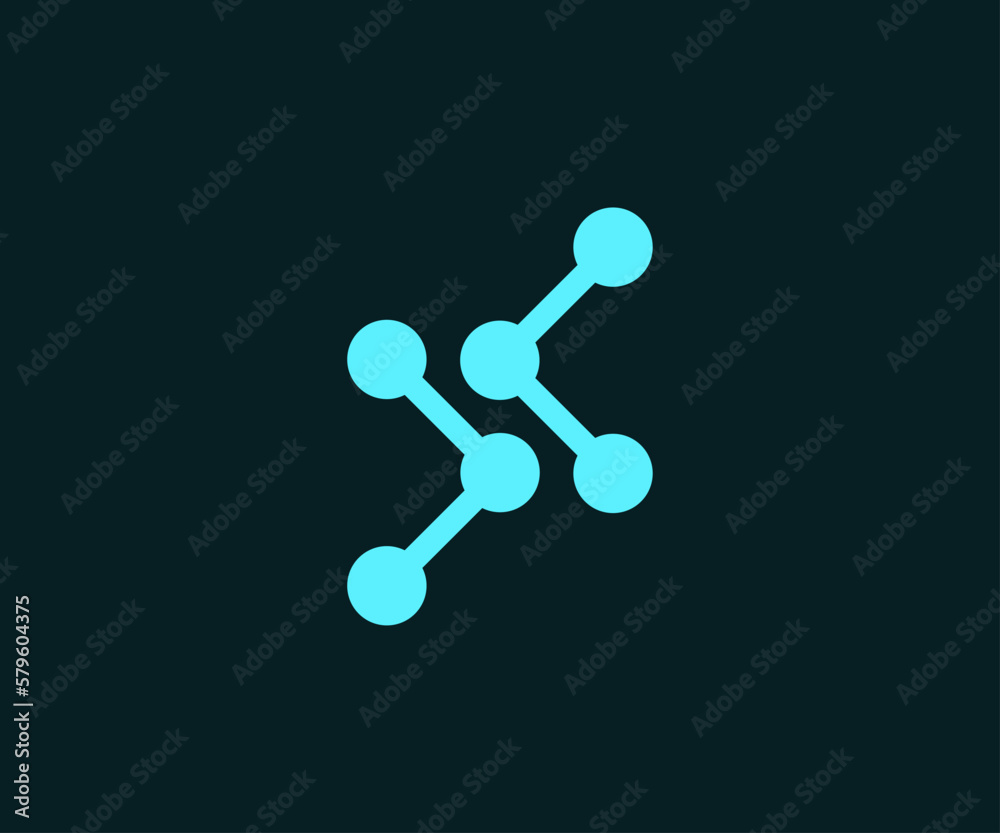 Technology icon based vector logo templet. Technology icon based vector logo templet.
