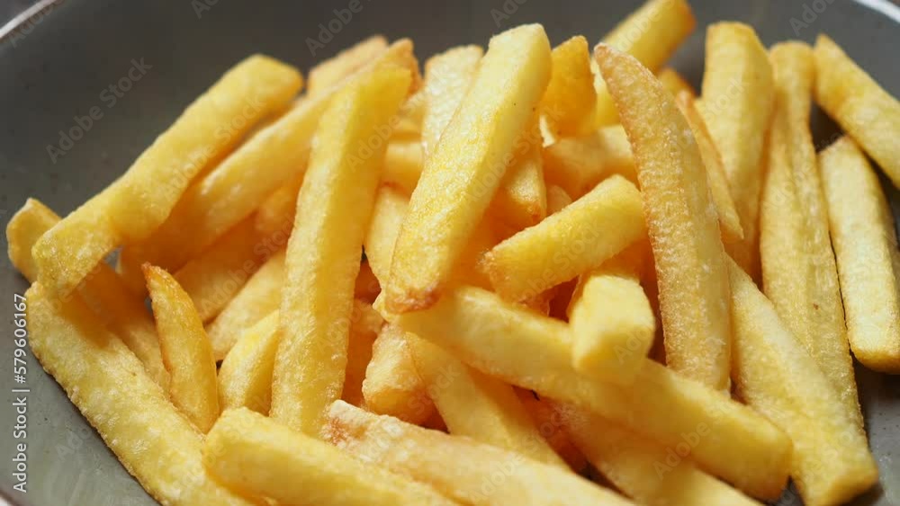 detail shot of French Fries on table detail shot of French Fries on table