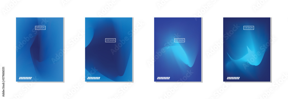 collection of abstract backgrounds with beautiful gradation colors, colorful backgrounds for poster flyer banner backdrop.vertical banner.cool fluid background vector illustration.