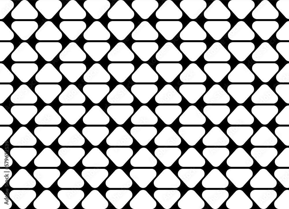 Fototapeta premium Triangle pattern