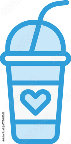 Frappe Vector Icon Design Illustration