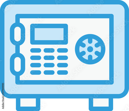 Safety box Vector Icon Design Illustration