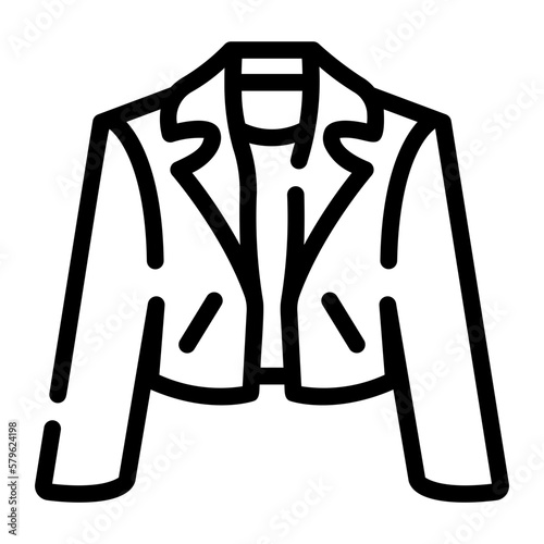 blazer line icon