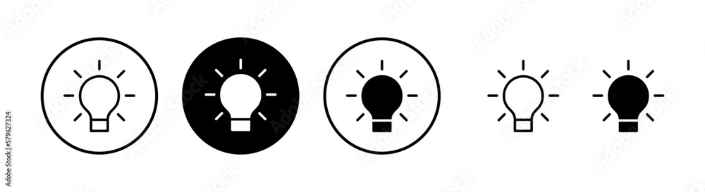 Lamp icon vector illustration. Light bulb sign and symbol. idea symbol. Lamp icon vector illustration. Light bulb sign and symbol. idea symbol.