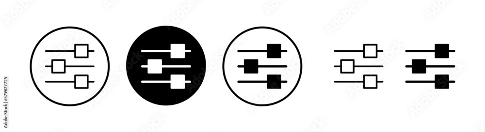 Componant Setting. Sign setting Icon vector illustration. Cog settings sign and symbol. Gear ...