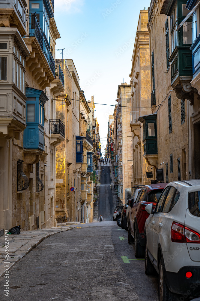 The old city in Malta