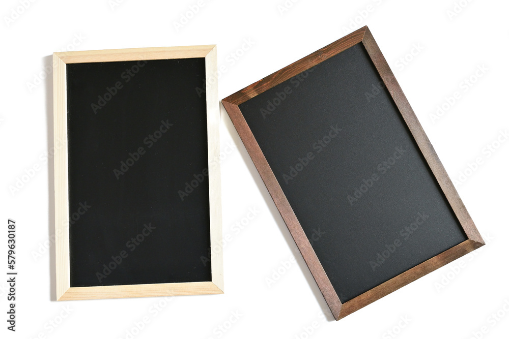 blank clean new chalkboard in wooden frame isolated on white background, blackboard for education school blank clean new chalkboard in wooden frame isolated on white background, blackboard for education school