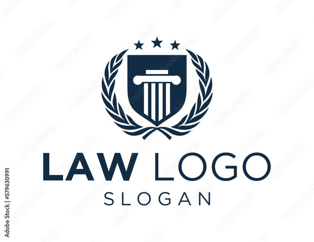 Logo about Law on a white background. created using the CorelDraw application. Logo about Law on a white background. created using the CorelDraw application.