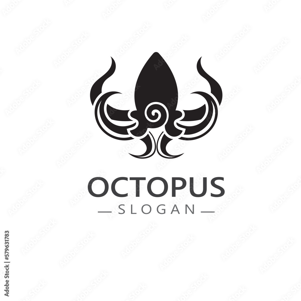Octopus logo image design icon illustration animal vector Octopus logo image design icon illustration animal vector