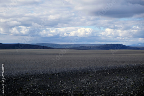 Landscape near Hella near the volcano Hekla