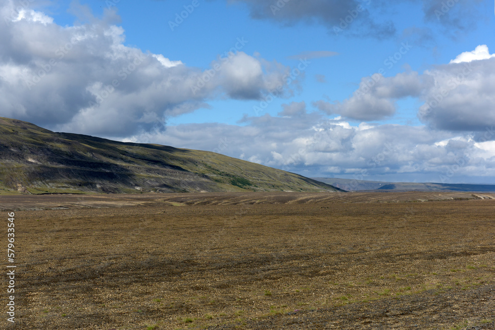 Obraz premium Landscape near Hella near the volcano Hekla