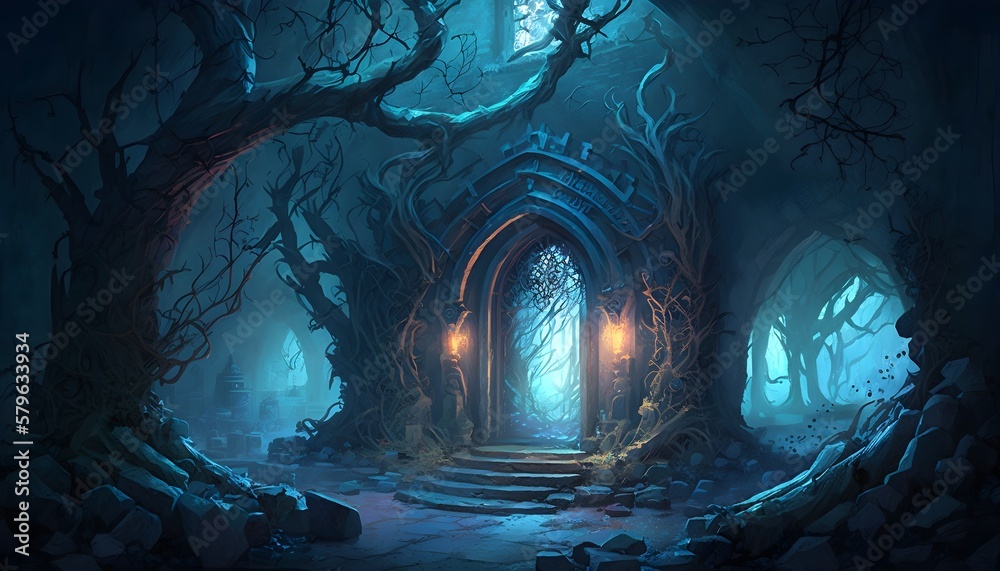 Sanctuary in Diablo, a dimly lit underground chamber Sanctuary in Diablo, a dimly lit underground chamber