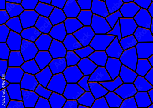 Abstract blue background with cells, not seamless © bigjom