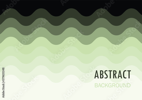 Abstract Flat Water Wave Wallpaper Design Background.