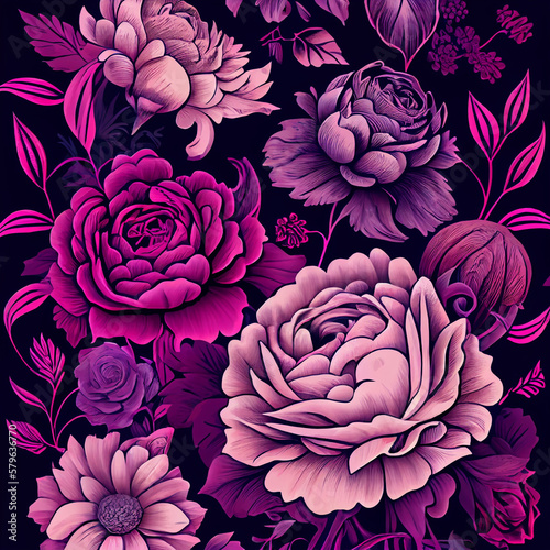 seamless floral pattern