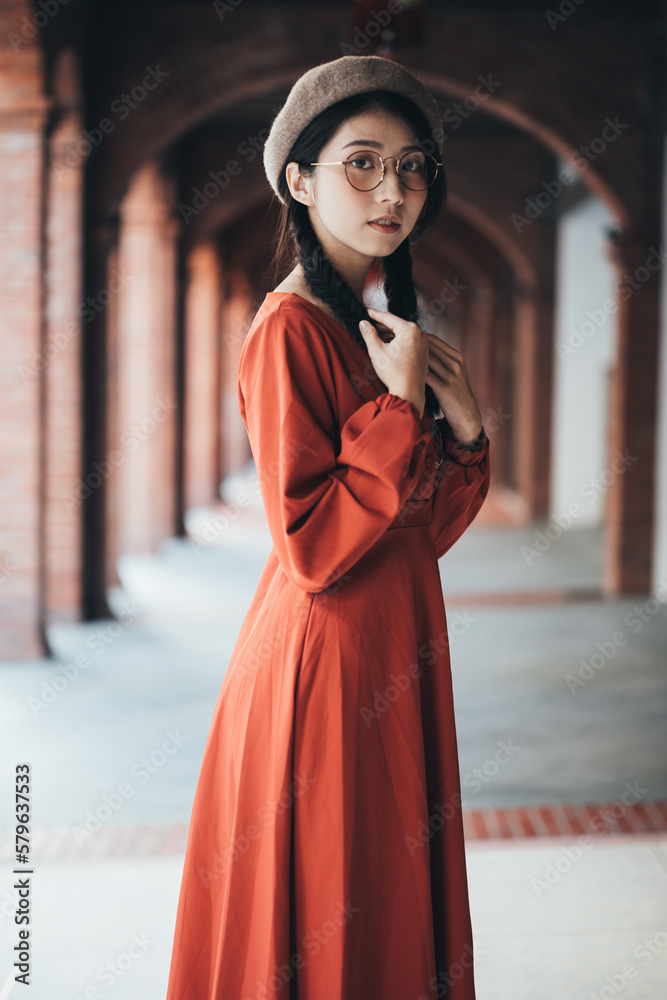 portrait of an asian beautyful girl
