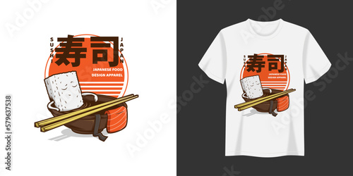 Illustration T-Shirt And Apparel Printing Design