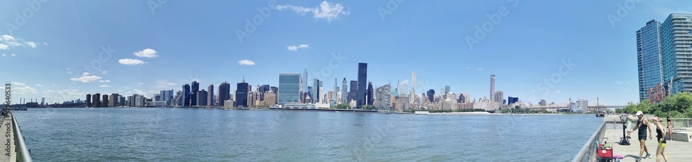 view of the city NY