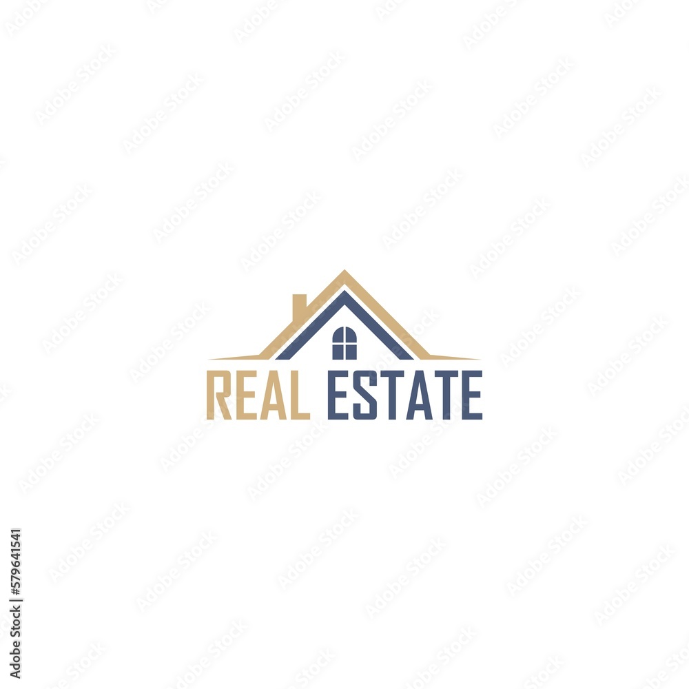 Real Estate icon. Building logo isolated on white background Real Estate icon. Building logo isolated on white background