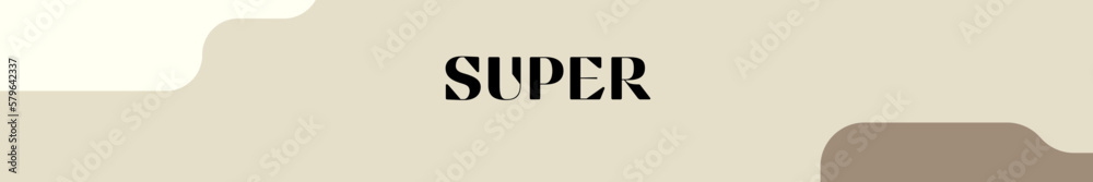 super typography with premium background super typography with premium background
